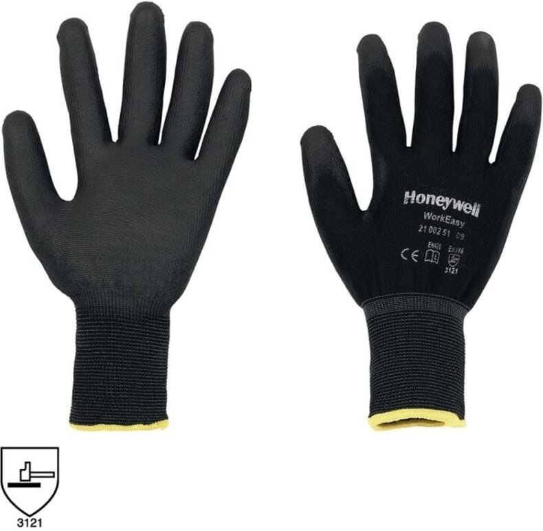 Handschuhe Workeasy Black pu Größe 8 schwarz ( 4000371203 ) - Honeywell