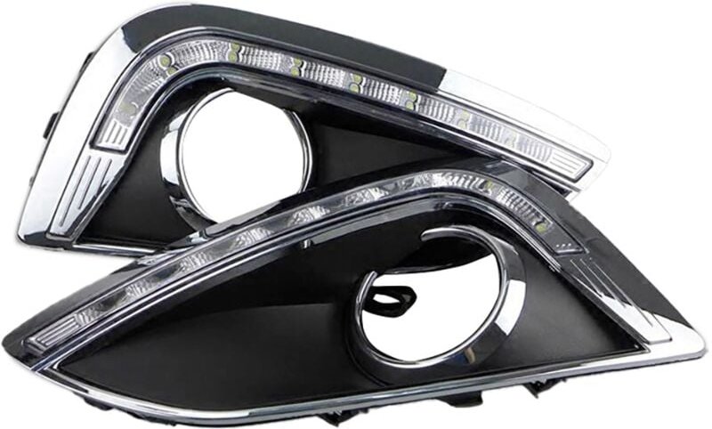 Tlily - 1 paar Tagfahrlicht Mit Nebel Lampe Loch Ecke Licht Signal Lampe Montage Für Hyundai IX35 2010-2013