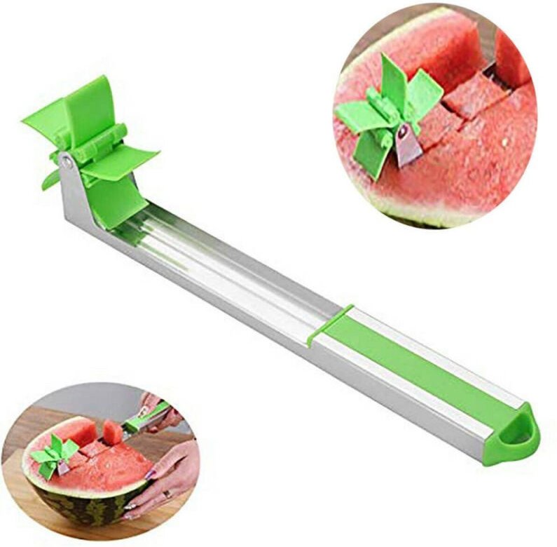 Trade Shop Traesio - Trade Shop - windmühle wassermelonenschneider mehrzweck-küchenschneider obstwürfel -