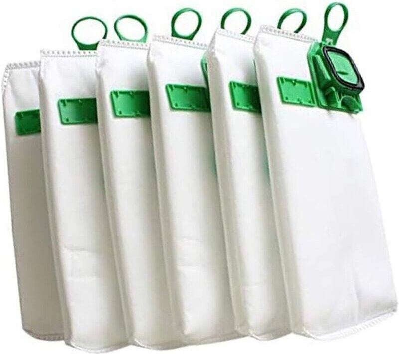 6 Staubbeutel, passend für die Staubsauger Vorwerk VK140, VK150, FP140 und Kobold