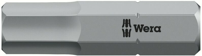 5056330001 Bit 840/1 z 1/4 Zoll 6,0 mm Länge 25 mm zähhart, HEX-Plus - Wera