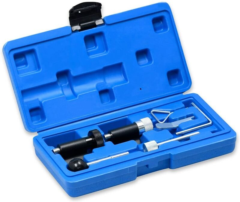 Uisebrt - 7tlg Zahnriemen Werkzeug Motor Wechsel Nockenwellen Wechsel Werkzeug Set Arretierwerkzeug Kurbelwelle Pumpe fü...