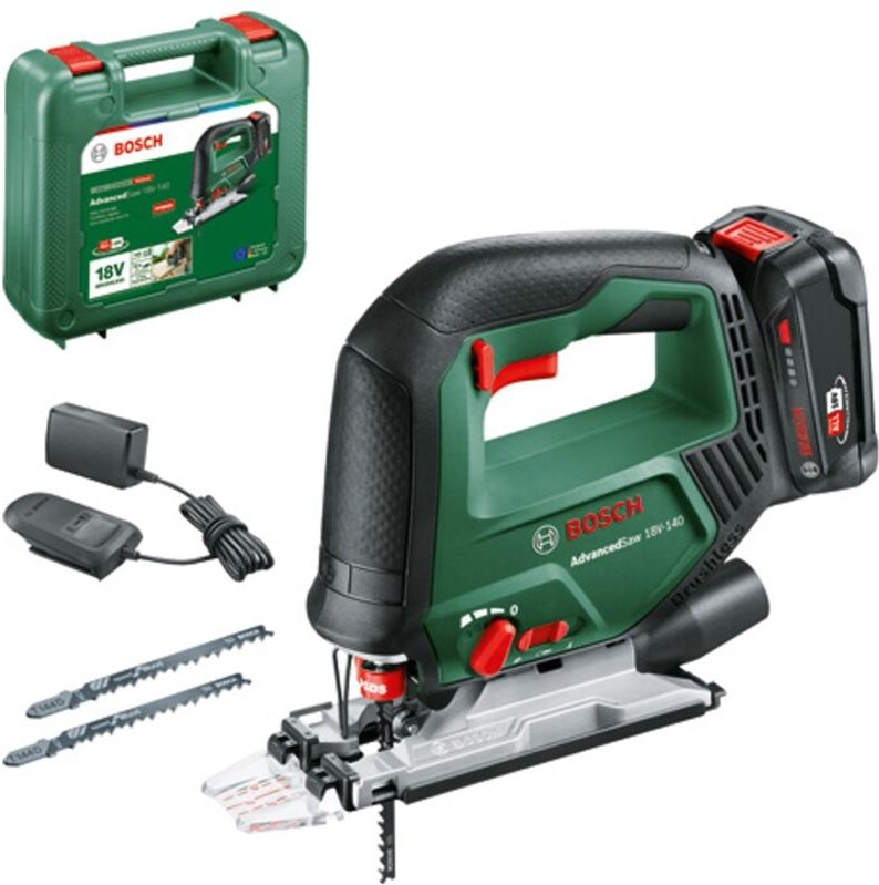 Bosch - Akku-Stichsäge AdvancedSaw 18V-140, 1 x Akku pba 18V 2.0Ah