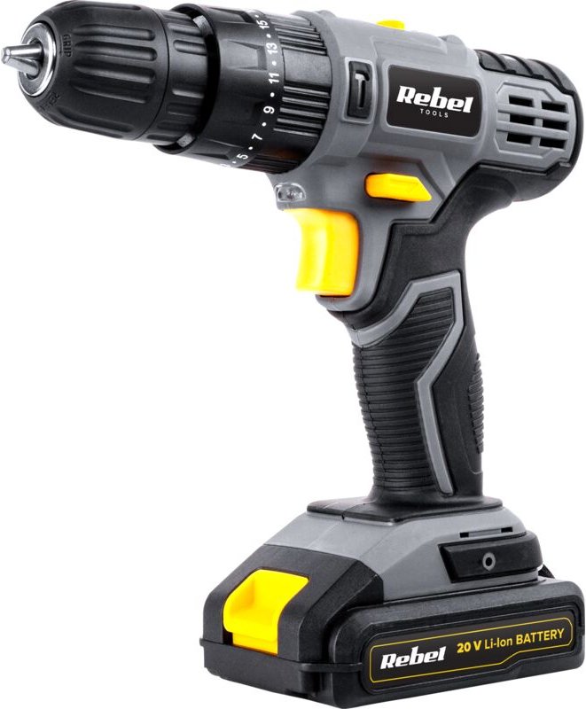 Rebel Tools Akku-Schlagbohrschrauber- und Bohrer-Set