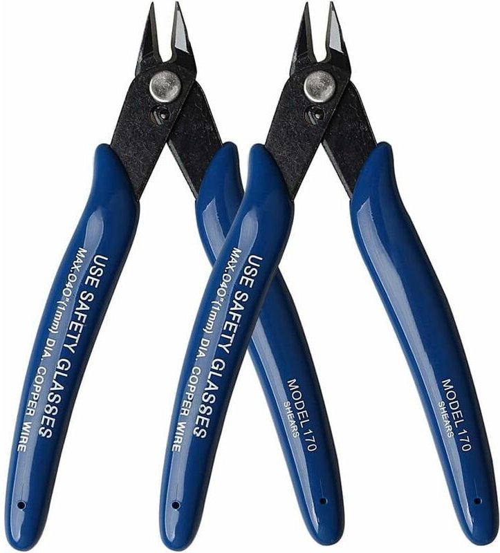 Seitenschneider, Yuanzi Seitenschere Schneidwerkzeug, Daumen-/Stahldrahtabisolierer für Elektrokabel, Schmuckreparatur, ...