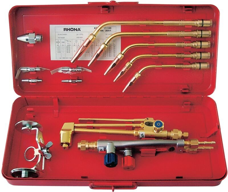 GCE - rhöna Schweiß- und Schneidgarnitur rhöna Kombi 17 ac Injektor - G14072802