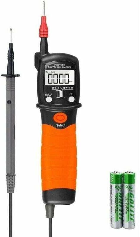 Multimeter, elektrisches Messgerät, Stift-Multimeter mit Digitalanzeige, Multimeter, Widerstandsmessgerät, XU, AC/DC-Spa...