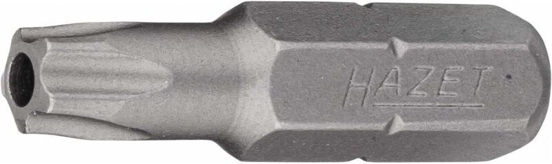 5-Stern Bit 2225-27H ∙ 1/4 Zoll (6,3 mm) Sechskant massiv ∙ Innen 5-Stern Profil mit Zapfen ∙ sw 27H