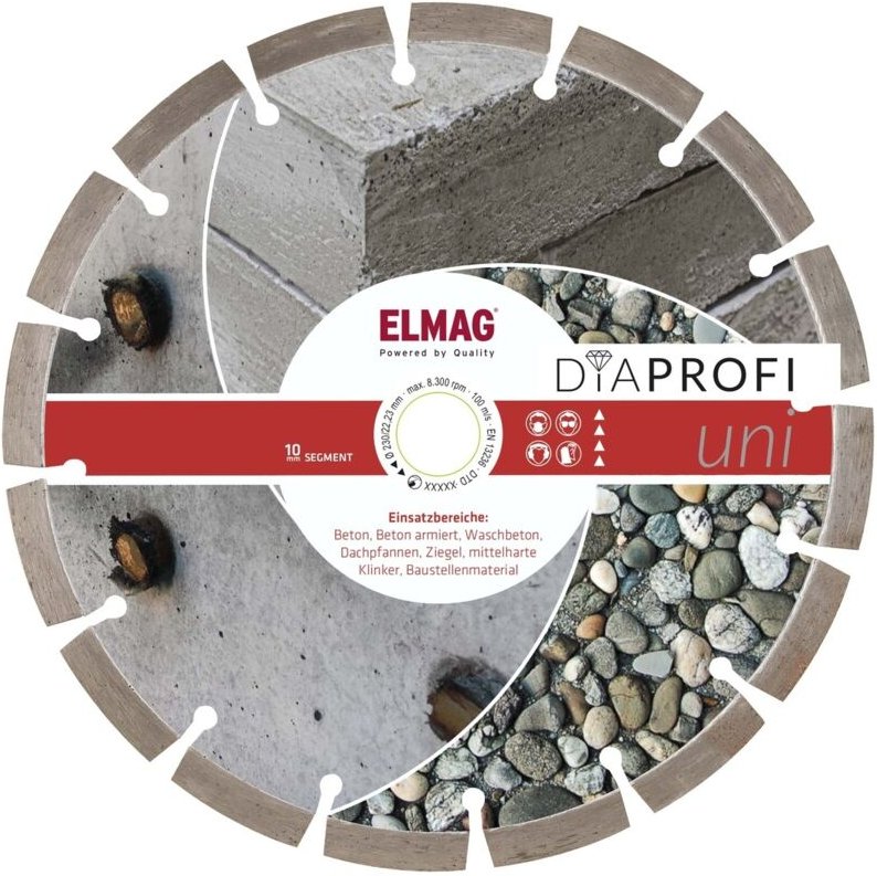 Elmag - DiaProfi-Diamantscheibe uni Ø125mm