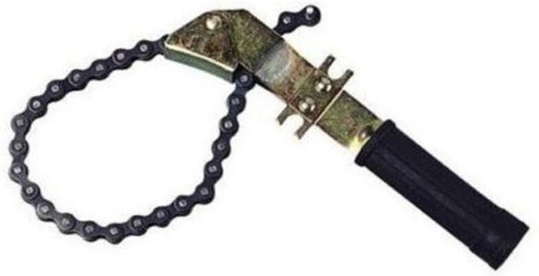 Kettenschlüssel zum Ausbau des Motorölfilters an Pkw, Wohnmobilen und Stahl