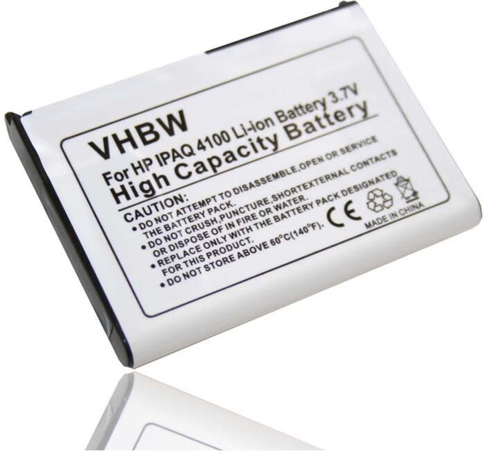 Vhbw - Akku kompatibel mit hp ipaq PE2028B, RX1950 Handy Smartphone Telefon pda Notepad Tablet (1000mAh, 3,7V, Li-Ion)