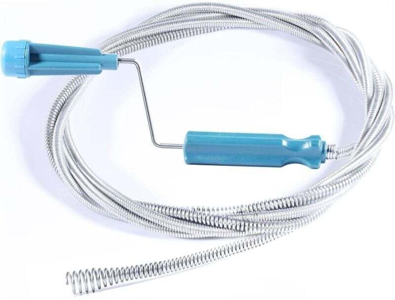 Rohrreinigungsspirale - 3m x 6mm - Spirale - Rohrreiniger - Rohrreinigungsspirale - Extrafein - Spirale - Rohrverstopfun...