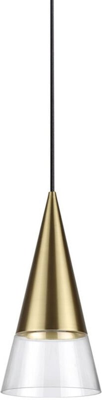 Ideal Lux CONO Kuppelförmige Pendelleuchte aus Messing