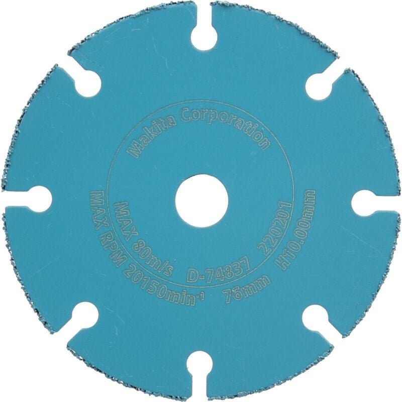 Trennscheibe 76x10 mm - D-78374 - Makita