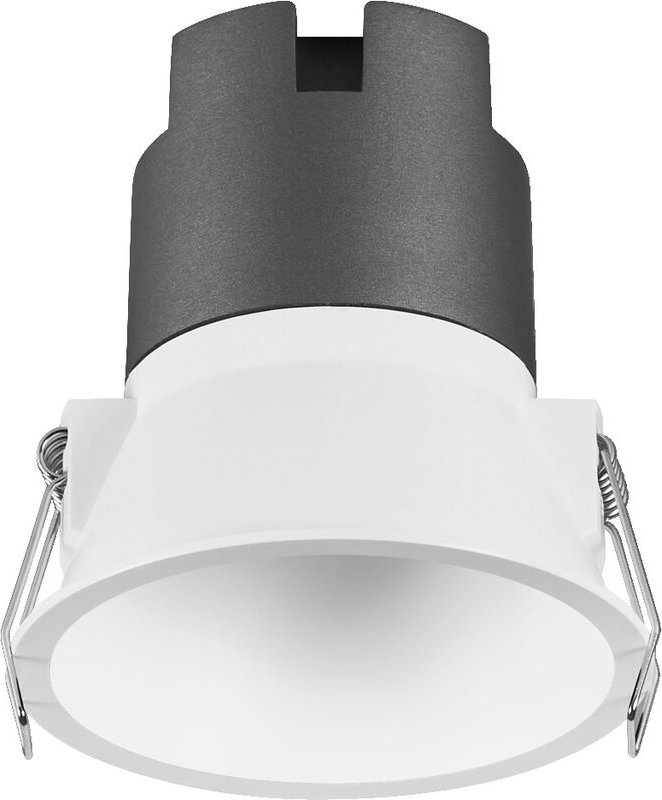 LEDVANCE SPOT TWIST Einbau-Downlight, weiß, 10W, 800lm, 840 WT, 93mm Durchmesser, kaltweiße Lichtfarbe, bis zu 90% Energ...