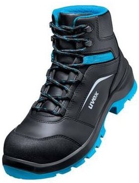 Uvex - 2 xenova Sicherheits-Stiefel Gr.45 W11 S3L esd sr schwarz/blau 9556.2