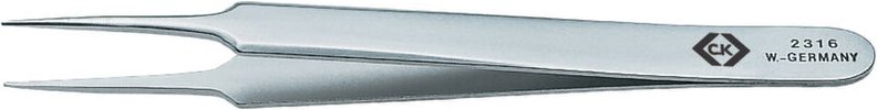 C.k T2316 Präzisionspinzette Spitz, fein 105 mm