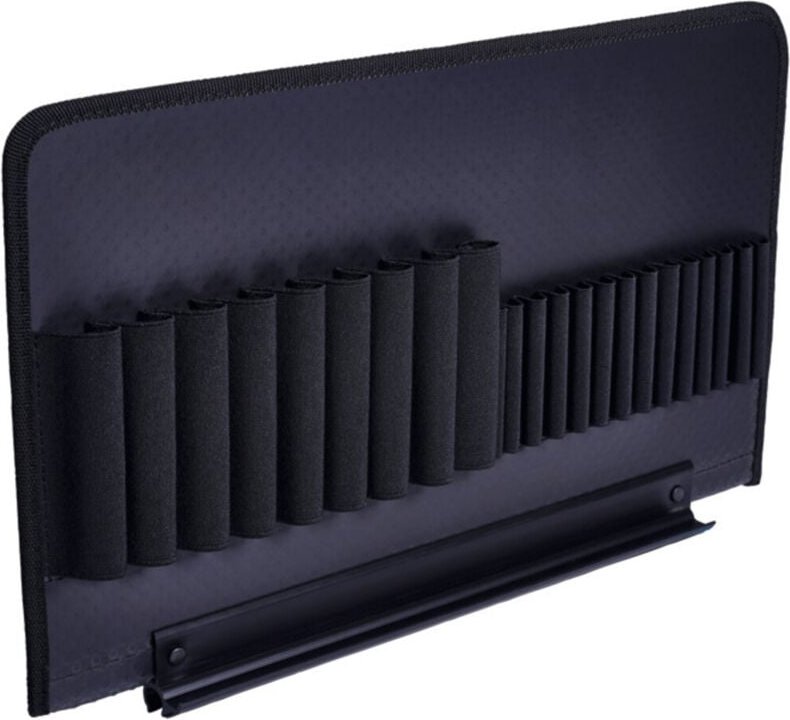 Werkzeugtafel mit 23 Elastikschlaufen und 1 Klemmfach - Raaco