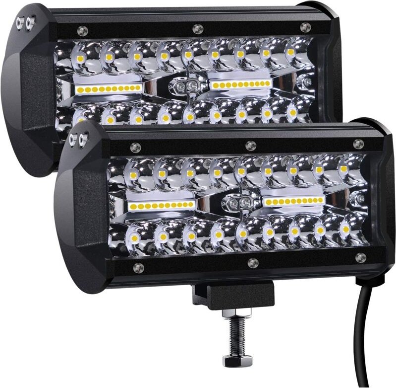Ymyny LED-Arbeitsscheinwerfer, 12 v, 300 w, 7 Zoll, Auto-LED-Strahler, 12 v, wasserdicht, IP67, Spot-Flutlicht, LED-Nebe...