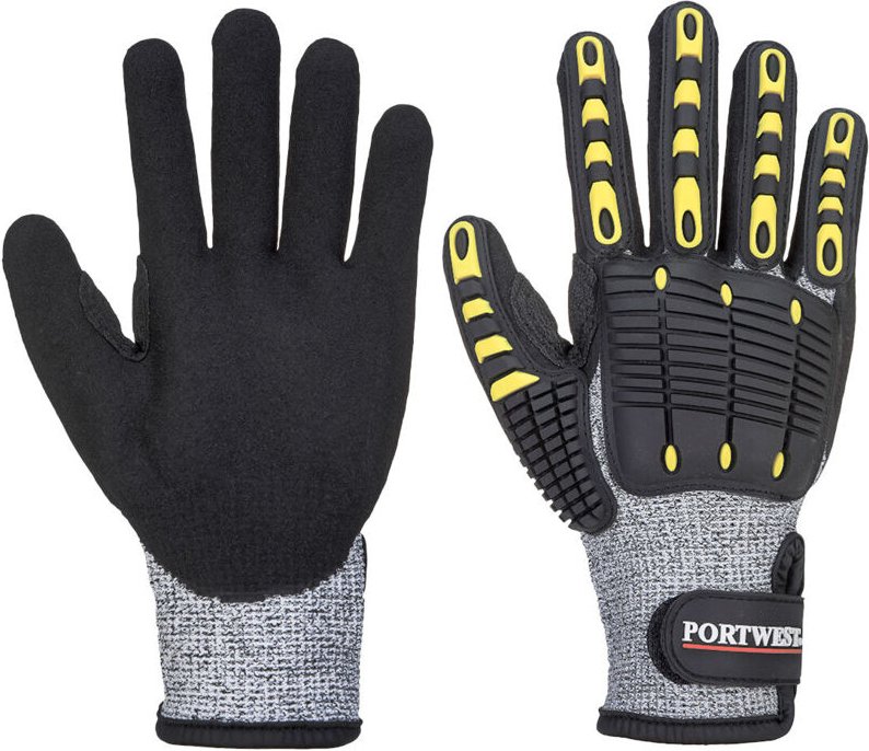 A722 schlagfeste Arbeitshandschuhe, schnittfest - Portwest