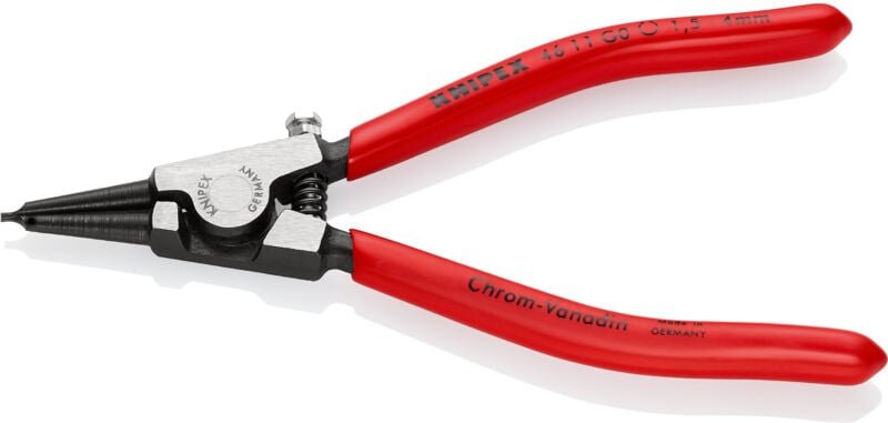 46 11 G0 Sicherungsringzange f. Greifringe auf Wellen schw. atra. 140 mm - Knipex