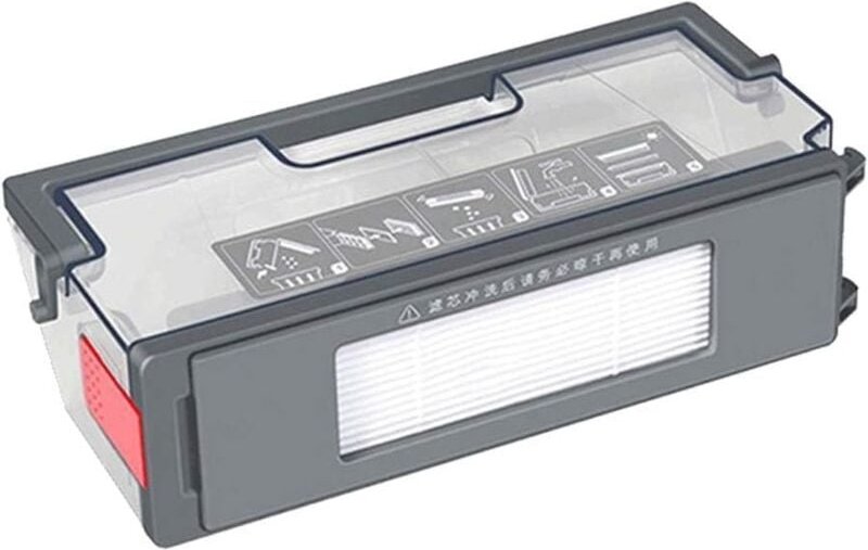 Staubdichte Filterbox und Ersatzfilter für Ecovacs Deebot Roboterstaubsauger ozmo 950 T8 N8 T5 N5 mumu