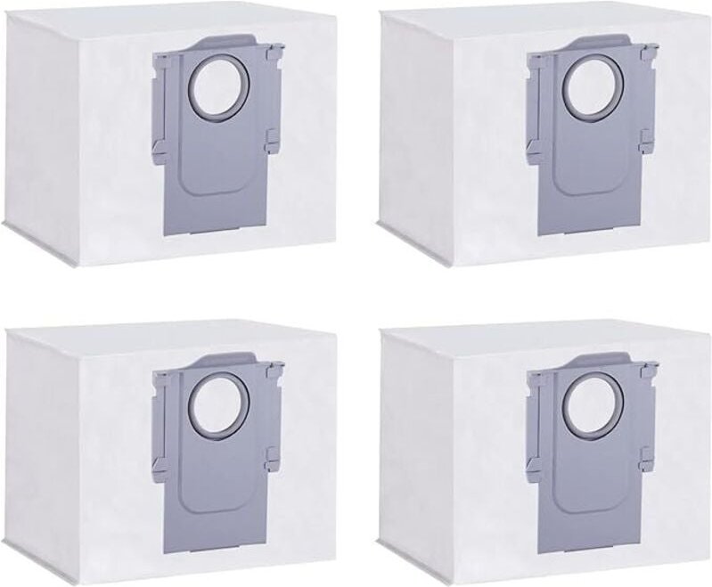 Geeignet für 4 Stück Staubbeutel für Roborock S8+/ S8 Pro Ultra/ S7 MaxV Ultra/ S7 Pro Ultra/ Q7+/ Q7 Max+/ Q8 Max+/ Q5 ...