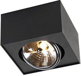 Design Aufbaustrahler Schwarz Verstellbar - Kaya