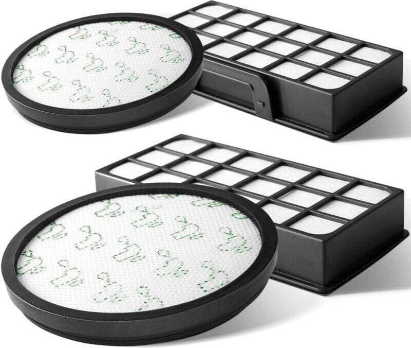 Konvolut von 2 Ersatzfiltern für Rowenta X-Trem Power Cyclonic Staubsauger Zr006001 Ro69xx Ro72xx Ro7230ea Ro7260ea