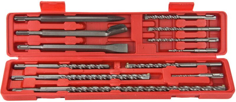 SDS-Plus Bohrer- und Meißelset 12tlg.
