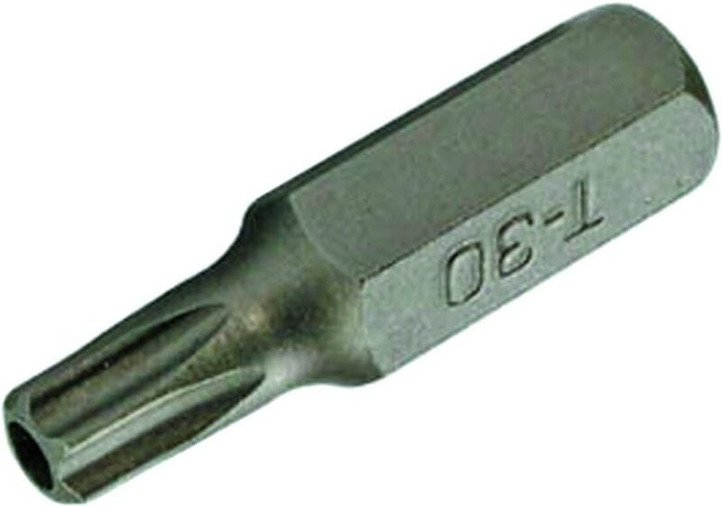 SW-Stahl 04186T27 Schraubendrehbit T-Profil T27 mit Bohrung 8 mm Antrieb