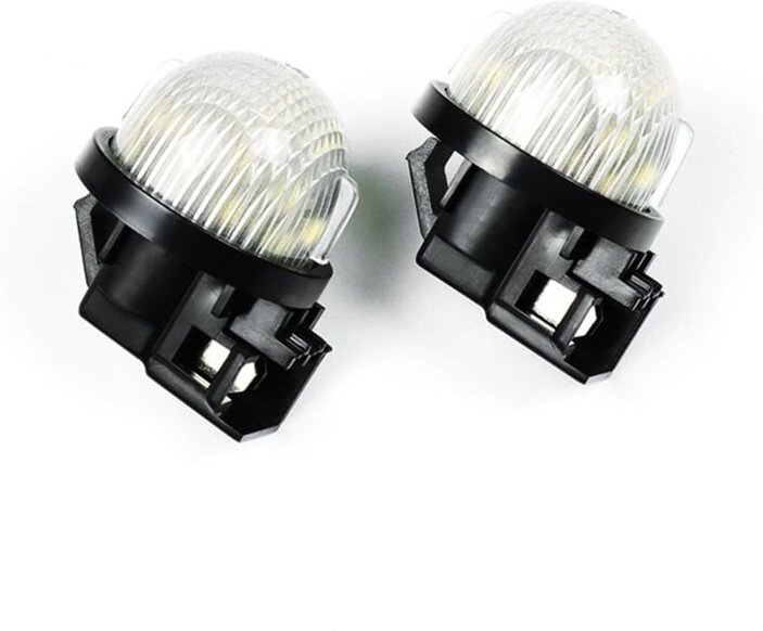 Tlily - 2PCS Auto led Kennzeichen Anzahl Licht Lampe für Jimny JB64 JB74 2019 2020 2021 Zubehör Weiß Signal