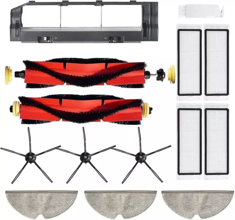 Ersatzteile für Xiaomi Roborock Staubsauger S5 Max S6 Max S6 Pure S6 MaxV S50 S51 S55 S60 S65 S5 S6, Zubehör-Kit Hauptbü...