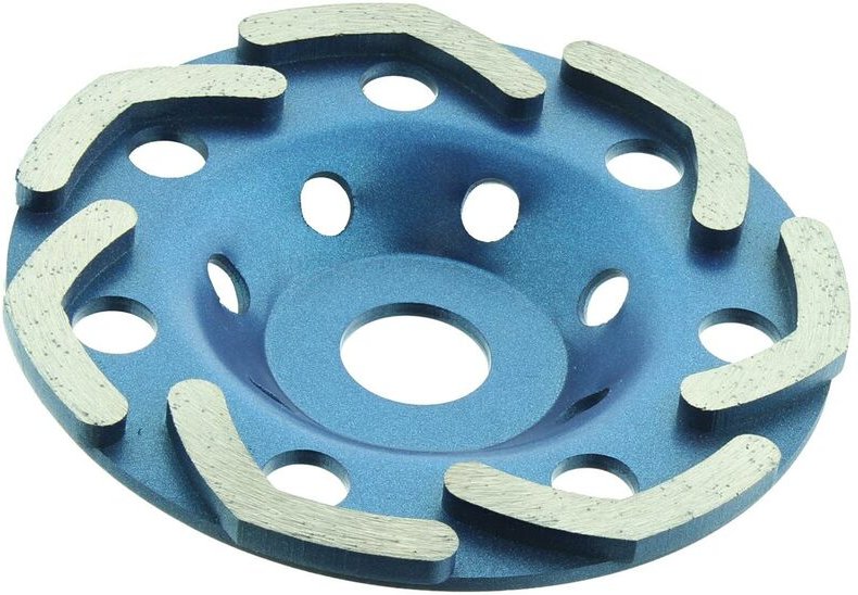 Btec - Diamant Topfschleifer special arc ø 125 mm, Bauhöhe 22 mm, Bohrung 22,22 mm