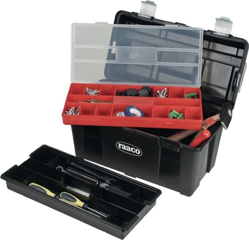 Werkzeugkoffer Toolbox 31-26 B445xT230xH235mm Polypropylen