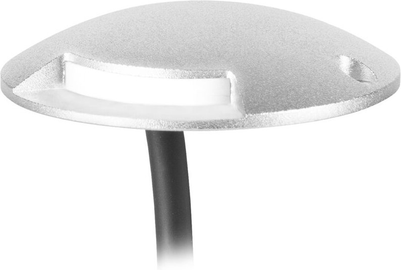 Side baliza exterior coon luz led blanco cálido 3000K en color gris