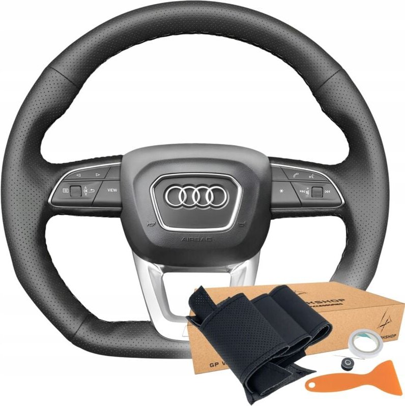 Lenkradabdeckung, Ziermuster für Audi RS Q3 Q5 SQ5 Q7 SQ7 Q8 SQ8 RS