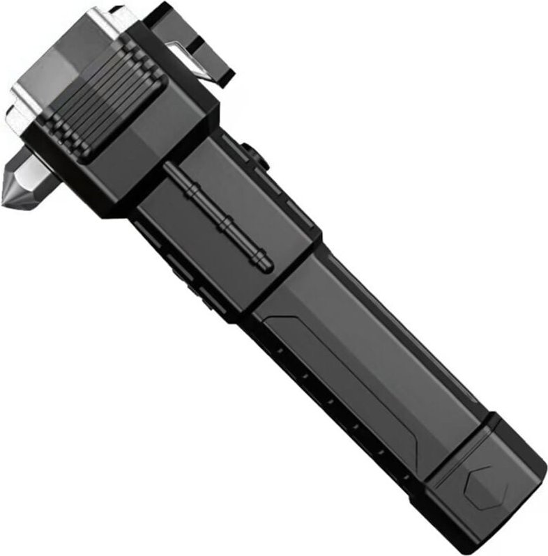 2-in-1-Autosicherheitshammer und Taschenlampe, Notausstiegswerkzeuge, Autofensterbrecher und Sicherheitsgurtschneider fü...