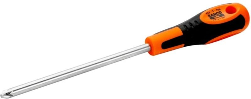 Bahco Pozidriv-Schraubendreher mit Gummigriff, PZ1 x 100 mm