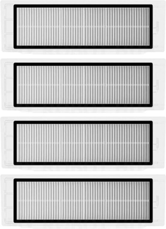 Vtizikl Lot de 4 filtres HEPA pour aspirateur Xiaomi Roborock S6 S5 MAX S60 S65 S5 S50 S55 E25 E35