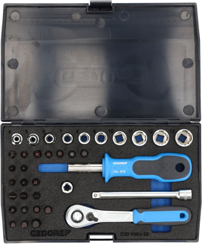 Steckschlüsselsatz Gedore 1/4' 37-teilig 1822373