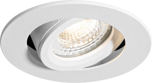 Einbauleuchte weiß schwenkbar 6,5 cm inkl. led IP54 Ultra Slim - Pupil