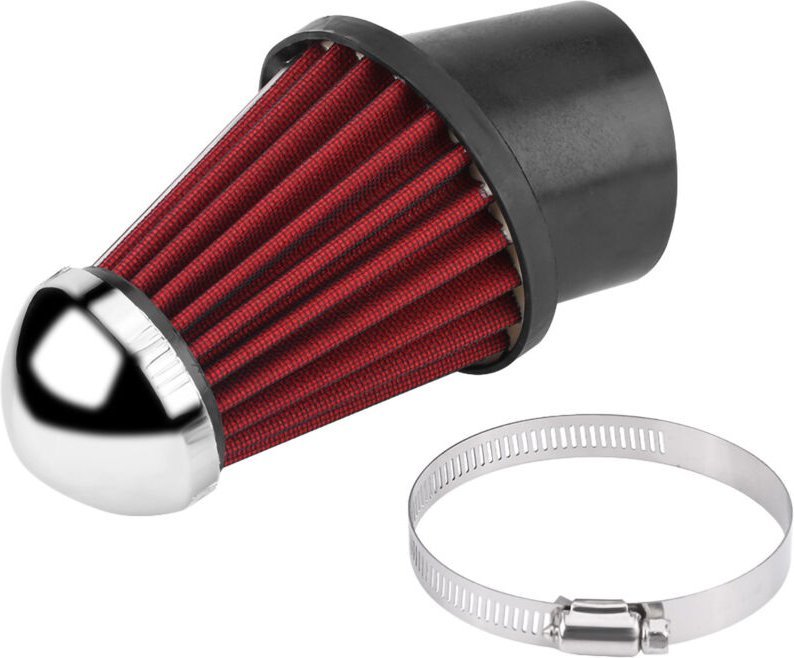 Luftfilter, 63MM Auto-Lufteinlass-Luftfilter Pilzreiniger Schaumstoff Biegung Hoher Durchfluss Universal.