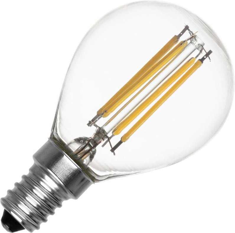 Thumbnail - Efectoled - LED-Glühbirne Filament E14 6W 720 lm P45 No Flicker 4000K Neutralweiß