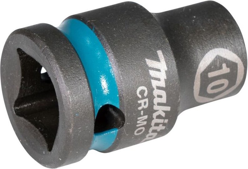 E-16069 Steckschlüssel 1/2" SW10 Impact Black kurz - Makita
