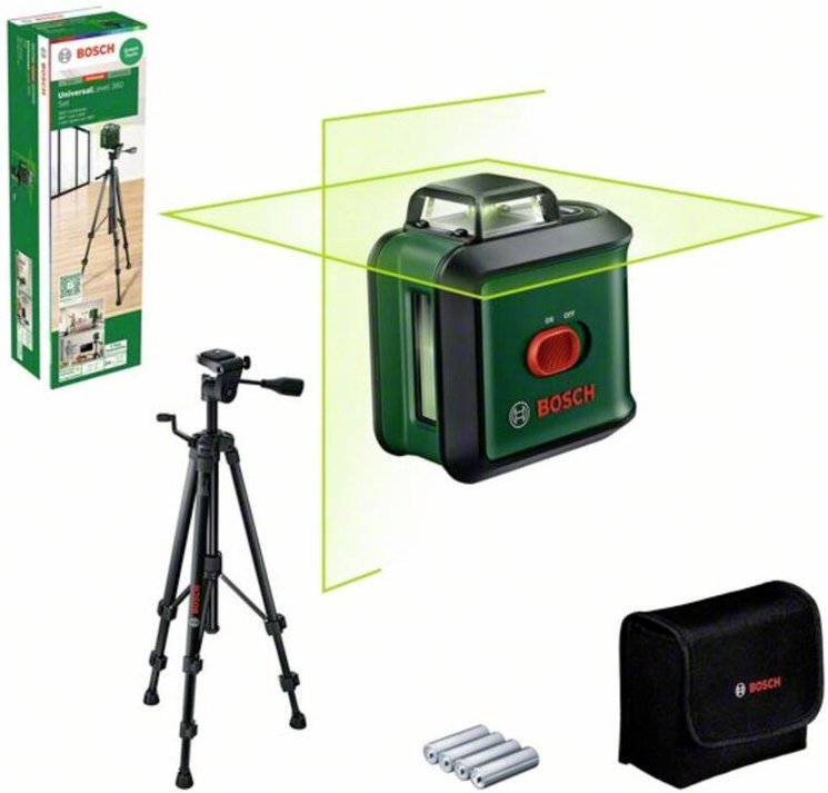 Bosch - Kreuzlinien-Laser UniversalLevel 360 Set
