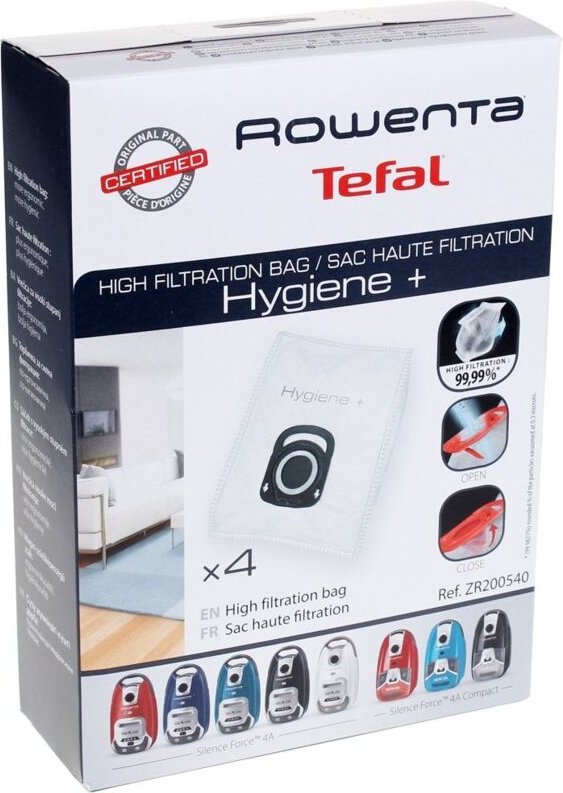 Ersatzteil - Staubsaugerbeutel x4 - Rowenta tefal