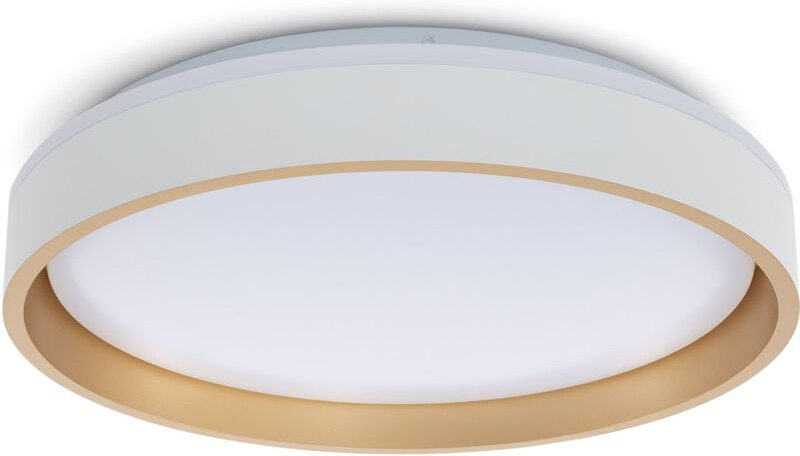 Led Deckenleuchte 24W Rund Metall Ø390 mm Kibek Gold