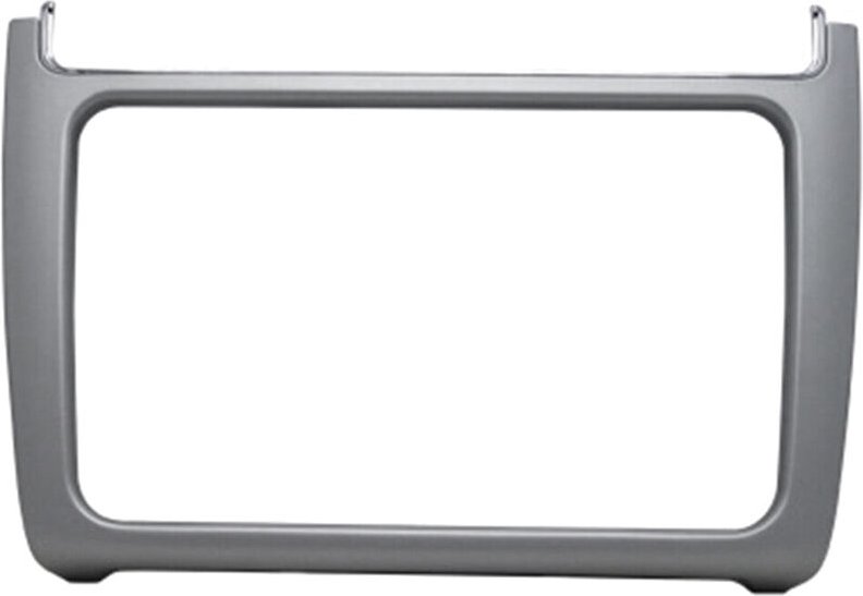 Tlily - 2Din Auto Stereo Radio dvd cd Fascia Panel Rahmen Dash Mount Kit für Volkswagen-Polo 2014-2015