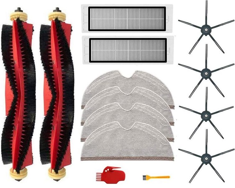 Für S6 S60 S65 S5 Max v Pure Roboter Vakuum Ersatzteile Wichtigsten Seite Pinsel Hepa-Filter Mopp